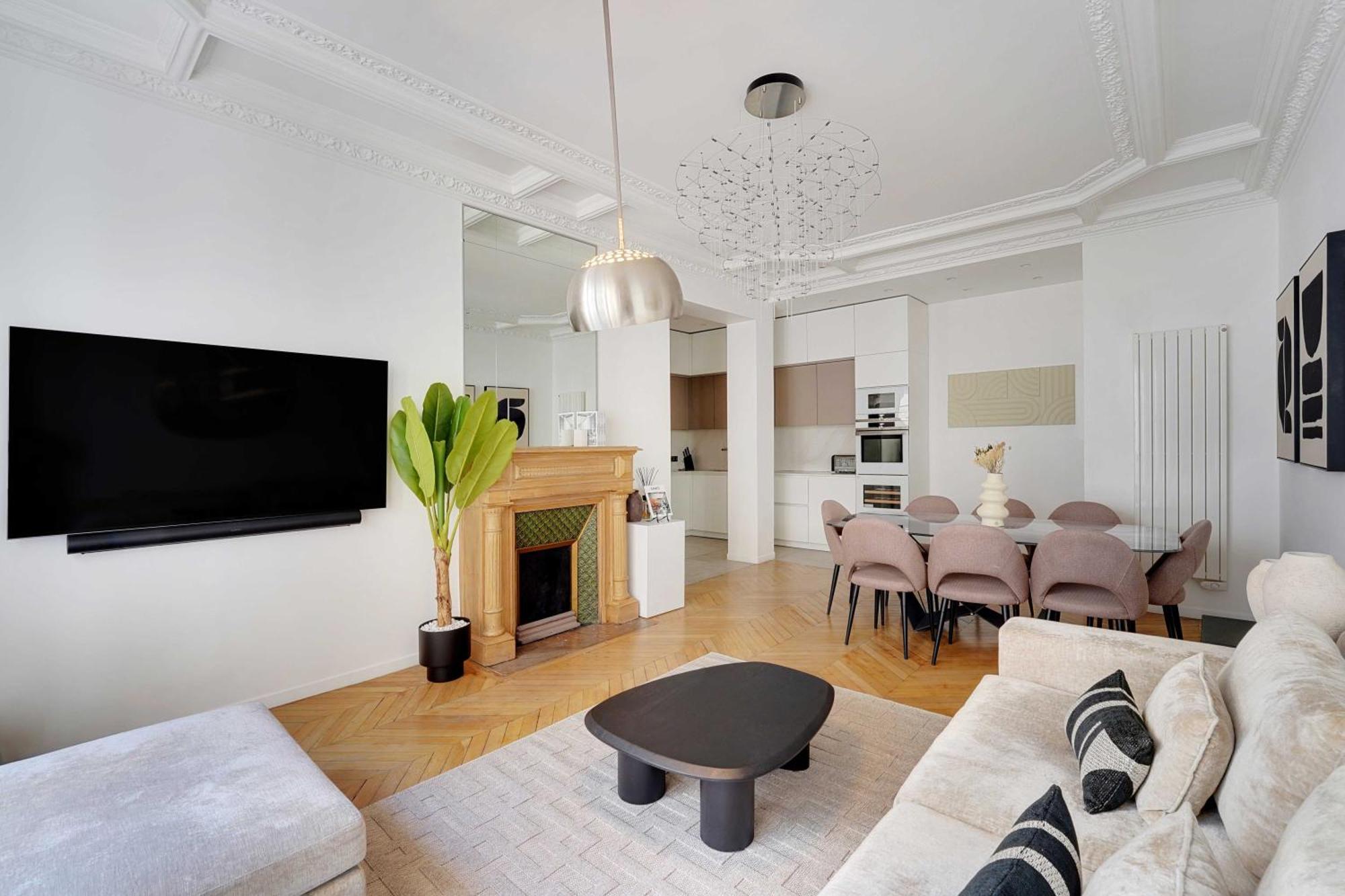 Beautiful Apt - 2bd-4p -16eme-avenue Foch Parigi